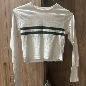 Brandy Melville cropped long sleeve T